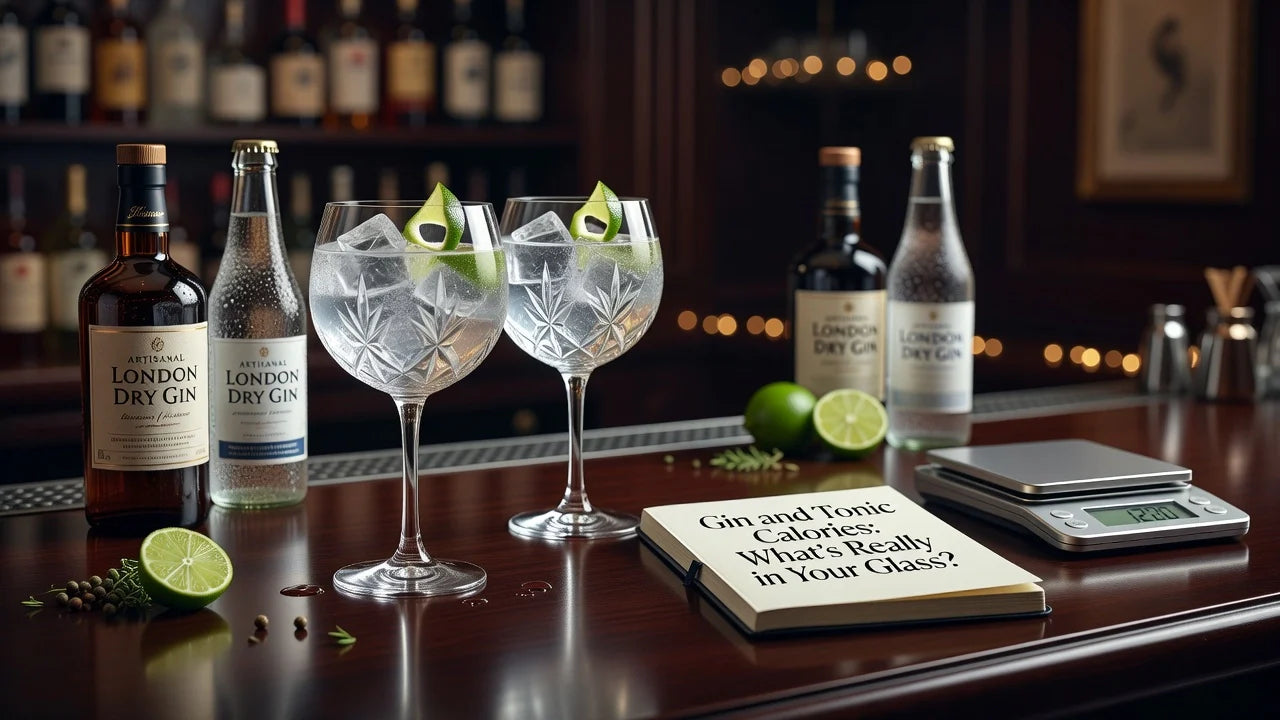 Professional header image for industry analysis: Gin and Tonic Calories: What's Really in Your Glass?