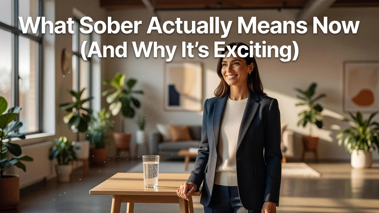 Professional header image for industry analysis: What Sober Actually Means Now (And Why It's Exciting)