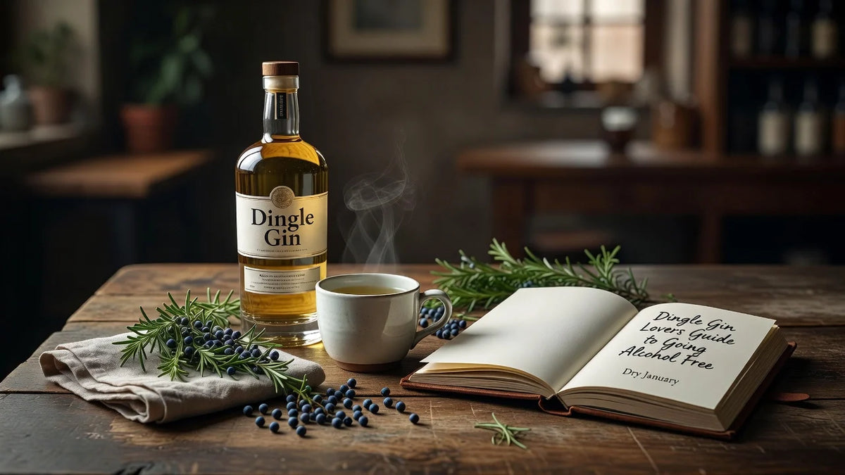 Professional header image for comparison analysis: Dingle Gin Lovers Guide to Going Alcohol Free