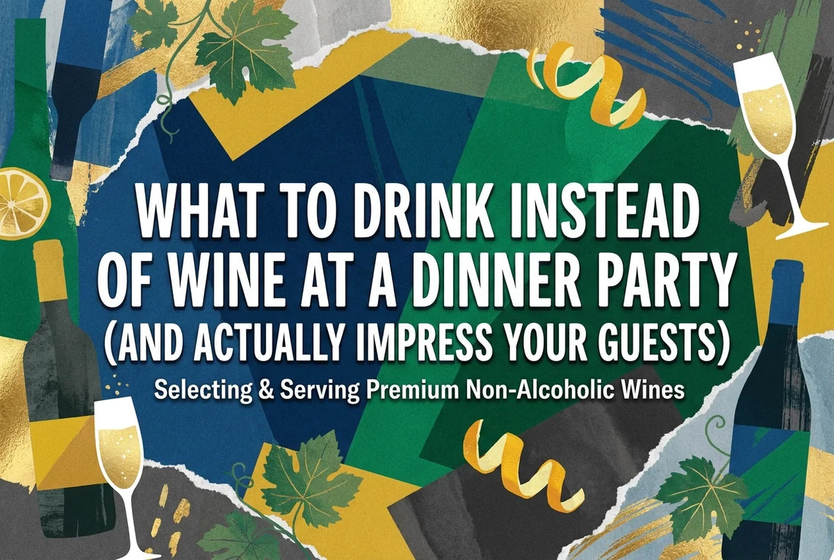 Professional header image for list-based article: What to Drink Instead of Wine at a Dinner Party (And Actu...