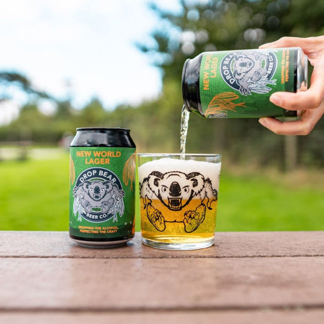 Drop Bear New World Lager 12 Pack