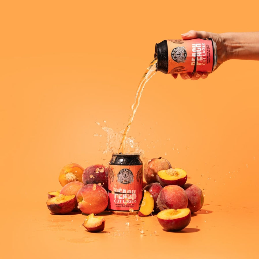 Drop Bear Peach Cut Lager 12 Pack