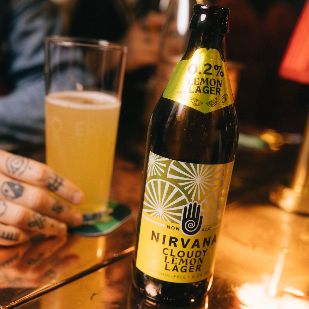 Nirvana Cloudy Lemon Lager 500ml