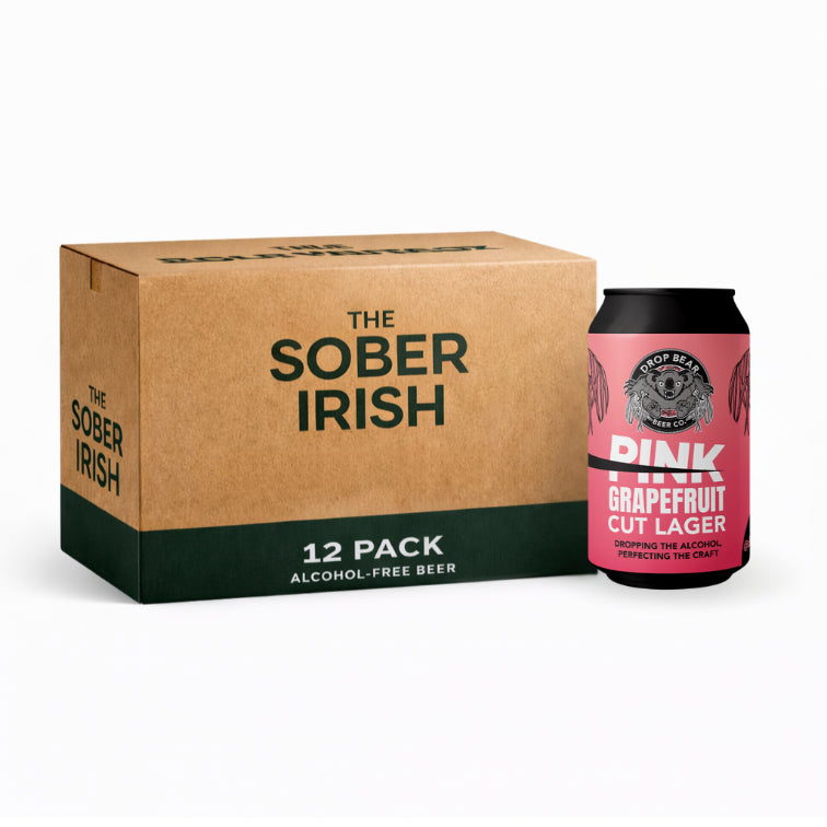 Drop Bear Pink Grapefruit Cut Lager 12 Pack